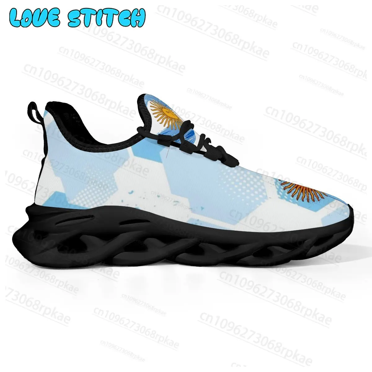 Argentina Flag Youth Kids Adult Universal Walking Shoes Personalized Blue White Design Footwear New Full Coverage Shoes
