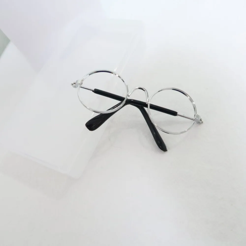 Creative 10CM 10CM Glasses Multi Color Toys Round Frame Glasses Replaceable Toy Decorative Glasses for 20CM Doll