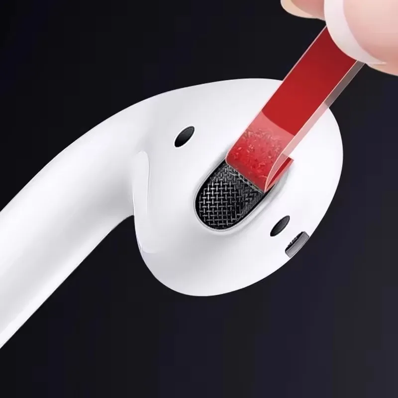 10-40PCS Earpiece Port Dustproof Steel Mesh for Apple AirPods 1 2 Water-proof Metal Dust Sticker Replaceable Adhesive Mesh