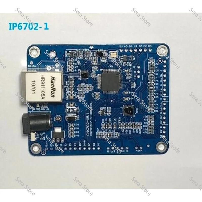 DANTE AES67 Network Audio Module - POE SIP 4 IP Conference Microphone Two-Way Intercom Unit