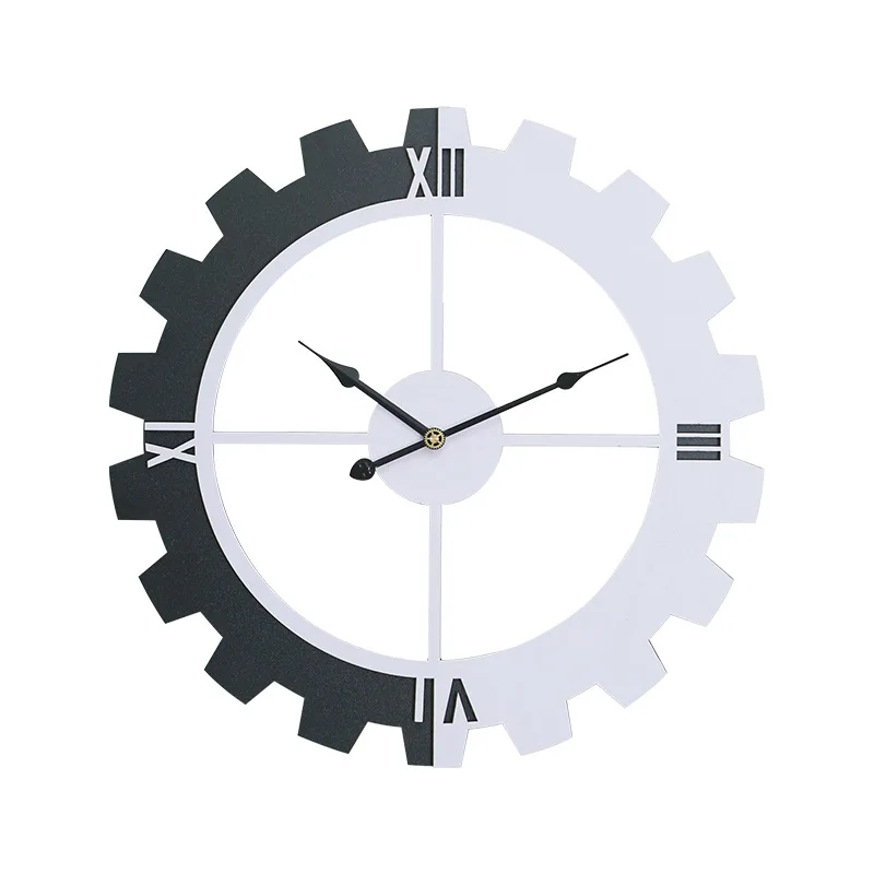 

Ретро римские часы, бесшумные креативные декоративные подвесные часы