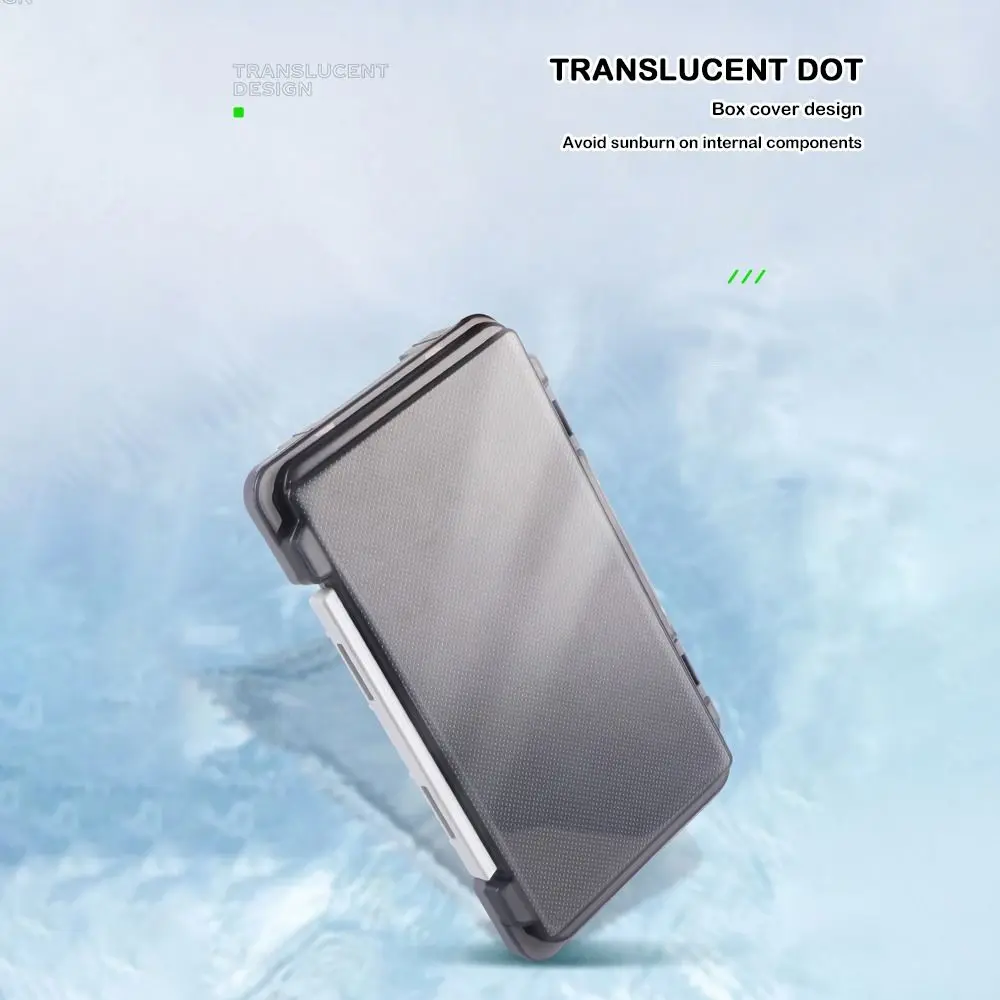 Raum Trennung Haken Köder Lagerung Box Multi Region Fall Angelgerät Boxen Multifunktions Wasserdichte Angeln Köder Tackle