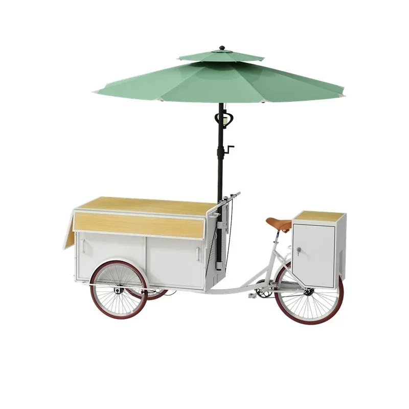 TTHH Centro comerciales, café, puestos de mercado, comidas gourmet, puestos callejeros, promociones de carritos de empuje, móvil de hierro forjado