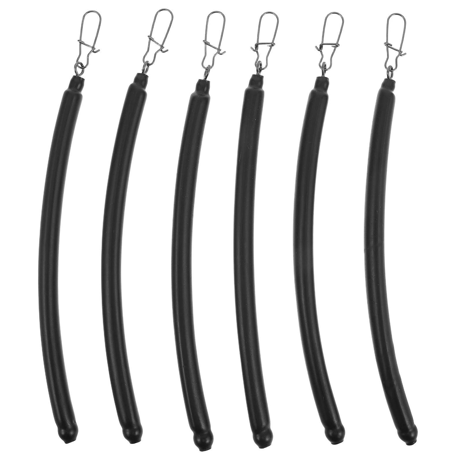 

6 Pcs Steel Catfishing Gear Catfish Fishing Longlasting Sinkers Iron Worm Weigher Accessories