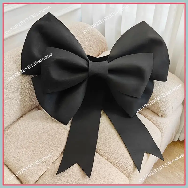 N94R Decoration Big Bow Shop Display Wedding Arch Decor Birthday Party Prop Festivity Occasion DIY Red Parts S B