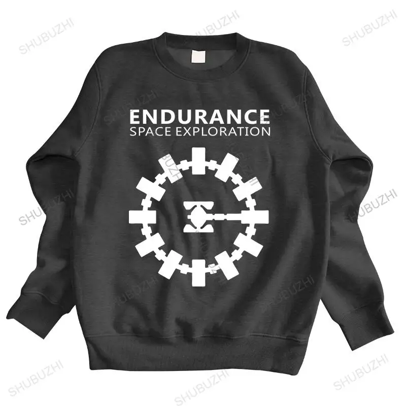 homme cotton hoodie fashion Adventure Movie Interstellar Endurance Space Craft Christopher Nolan cotton sweatshirt for boys