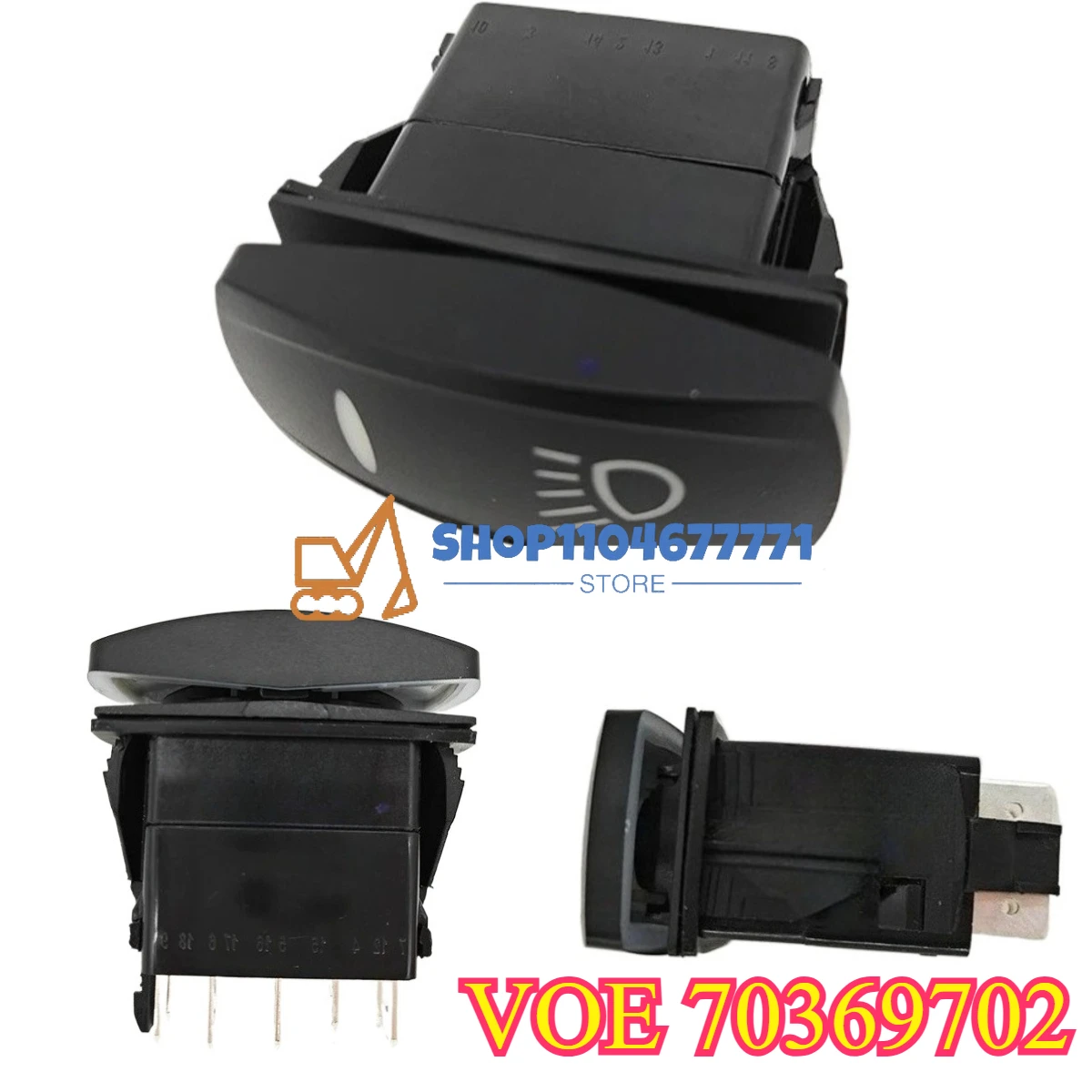 

Высококачественный переключатель для VOE 70369702 (EC120D, EC140D, EC160D, EC180D, EC200D, EC210D, EC220D, EC250D, EC300D, EC340D, EC350D, EC380D, EC480D)