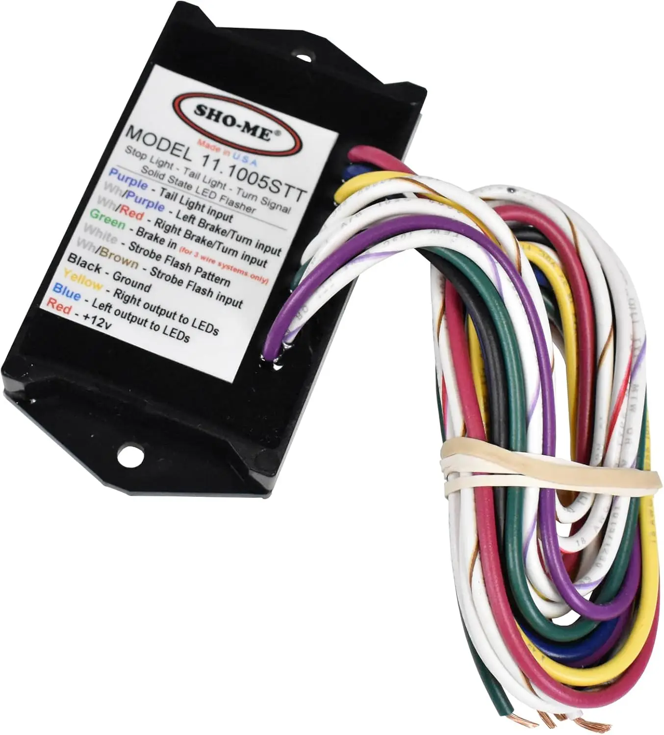 

Able-2 Products Sho-Me 10 Pattern Brake/Turn/Tail LED Flasher