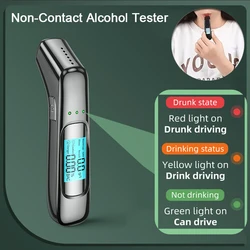 Non-Contact LED Display Automatic Alcohol Tester Professional Breath Alcohol Tester Breathalyzer Alcohol Test Tools