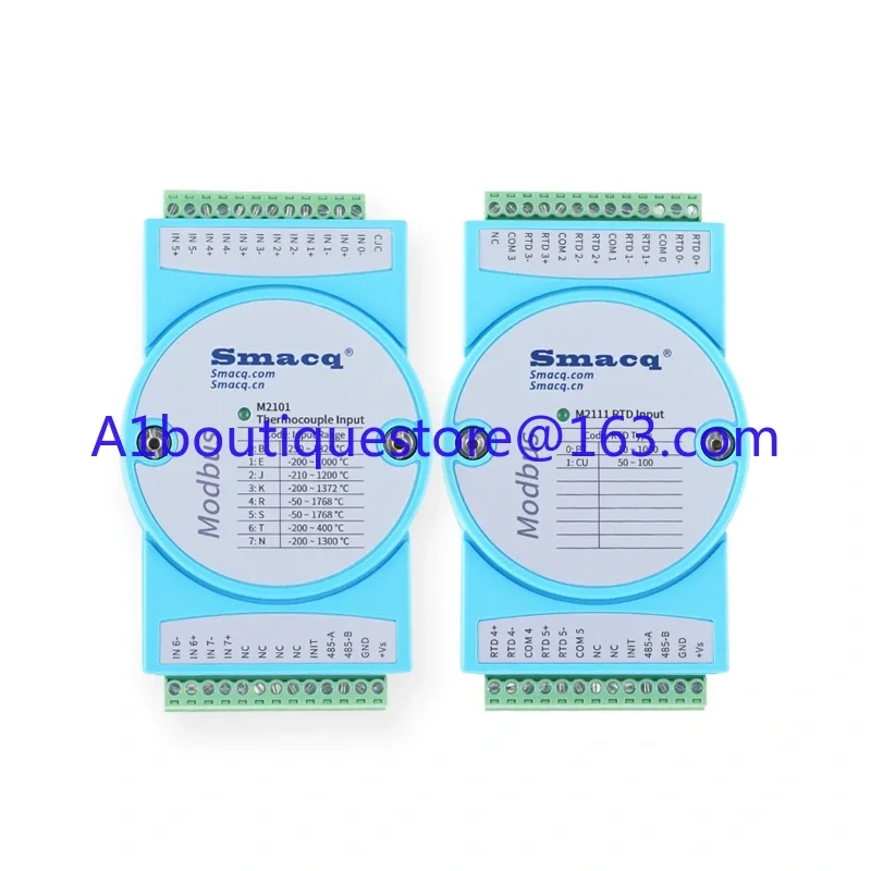 

M2100 Thermocouple PT100 Temperature Data Acquisition Card Module Recorder 8-channel 6-channel RS-485 Remote IO