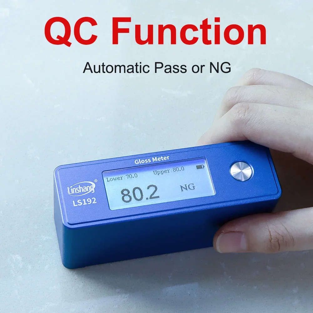 004 LS192 60 Sudut Gloss Meter Glossmeter 1000GU Ubin Marmer Gloss Meter Tester Cat Glossy Instrumen Gloss Meter Glossmeter