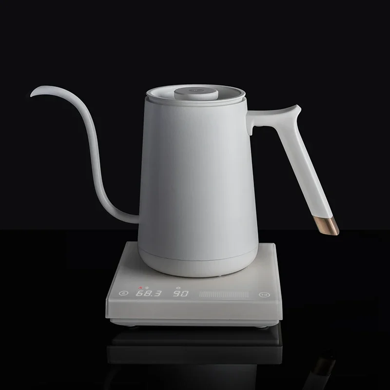 600ml Stainless Steel Electric Stainless Steel Maker Pour Over Espresso Brewing Coffee Pot Gooseneck Kettle