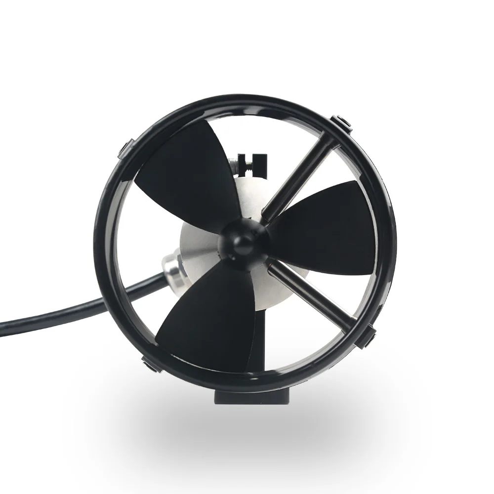 FATJAY KYI-8ET 24V/48V 8kg propulsor submarino de empuje, FOC ESC incorporado, carcasa de acero inoxidable 316 para tablero de pulpa de barco RC