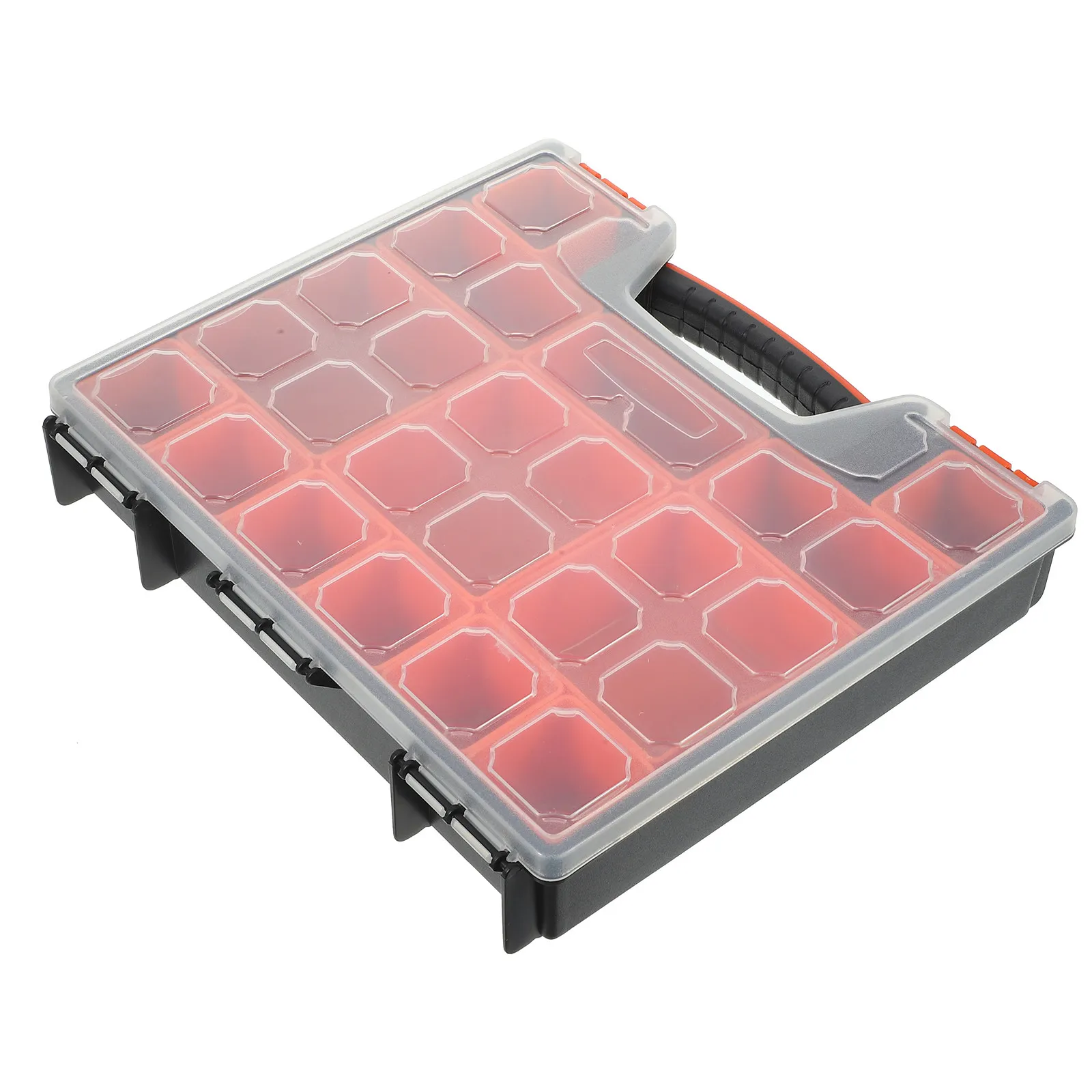 Plastic Organizer Box Drawer Style Compartment Hardware Storage Container Small Parts Screw Bolts Nuts Bead Storage Organizer