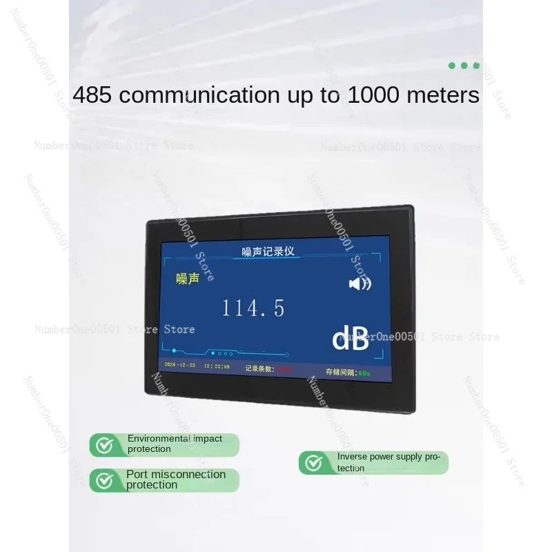 Decibel Recorder Noise Sensor 485 Monitor Noise Display