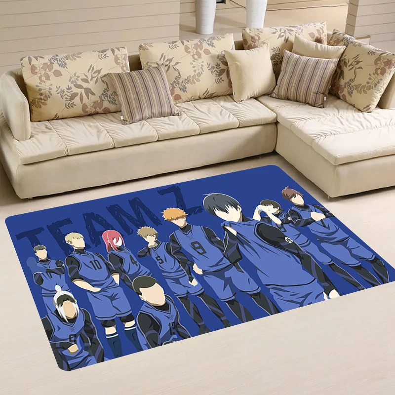 

Anime Blue Lock Foot Mat Room Mats Kitchen Rug Home Balcony Rugs Carpets Doormat Entrance Door Carpet Bathroom Bath House Floor