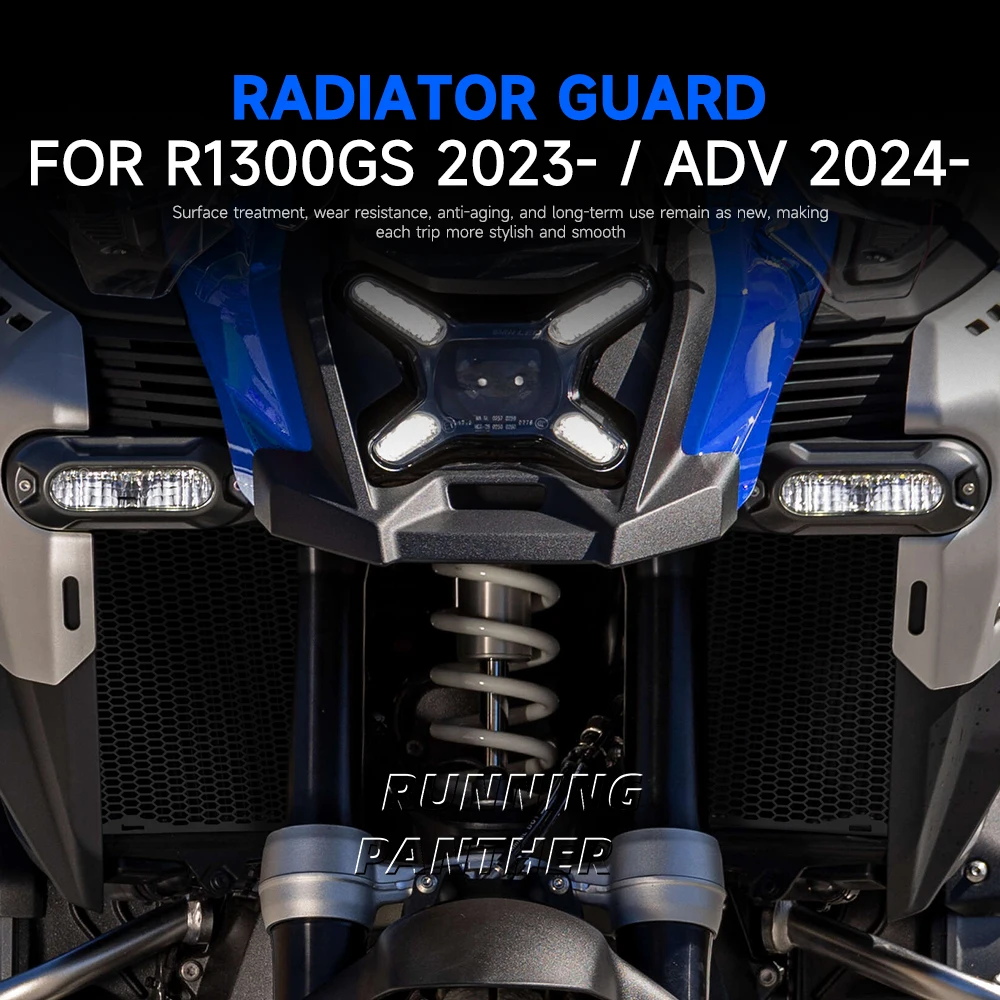 

New Motorcycle Accessories Black Radiator Guard Grille Cover Protection Kit For BMW R1300GS r1300gs R 1300 GS R 1300GS 2023-