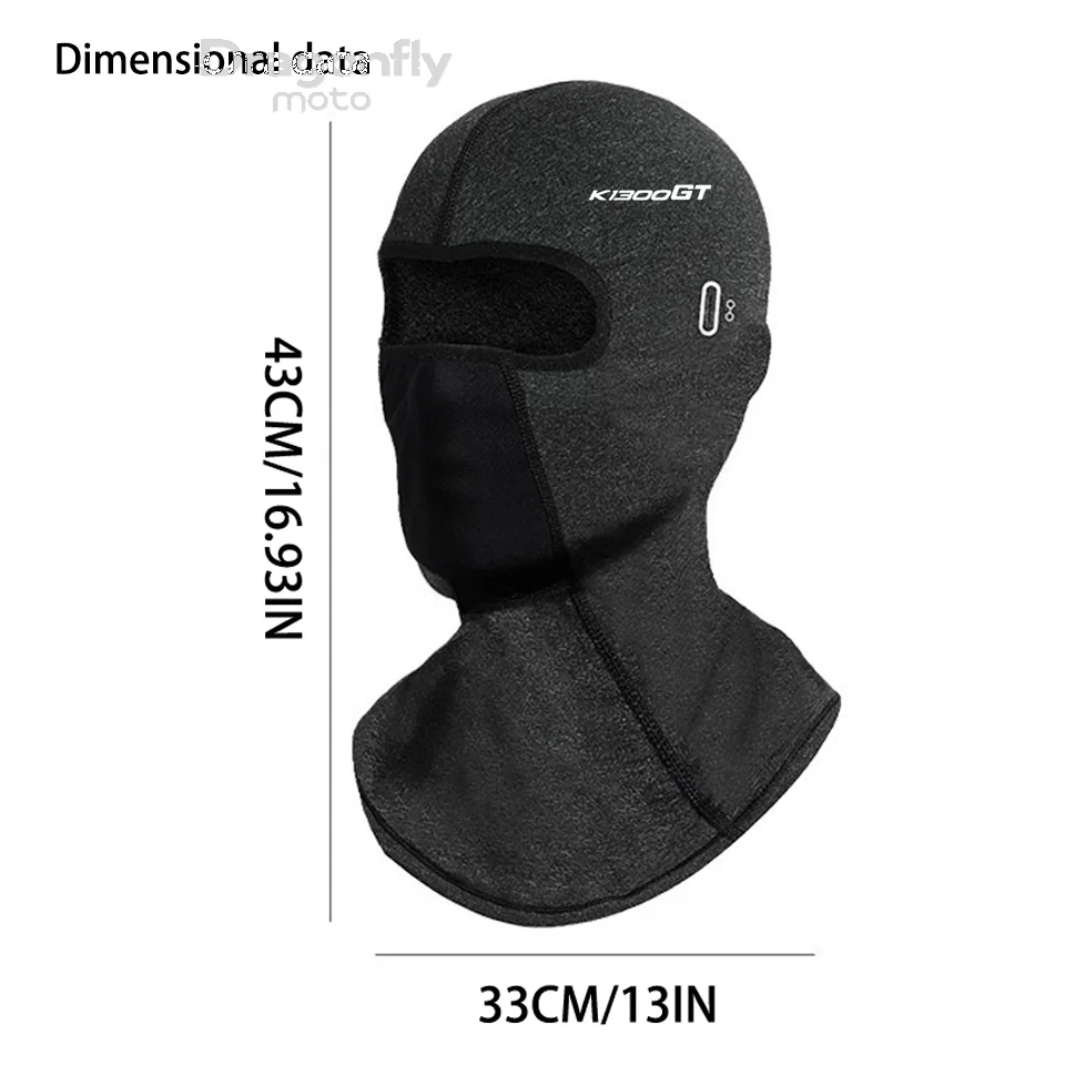 Para bmw k1300gt inverno quente ciclismo boné para homens bicicleta motocicleta balaclava à prova de vento esportes cachecol veludo capa facial