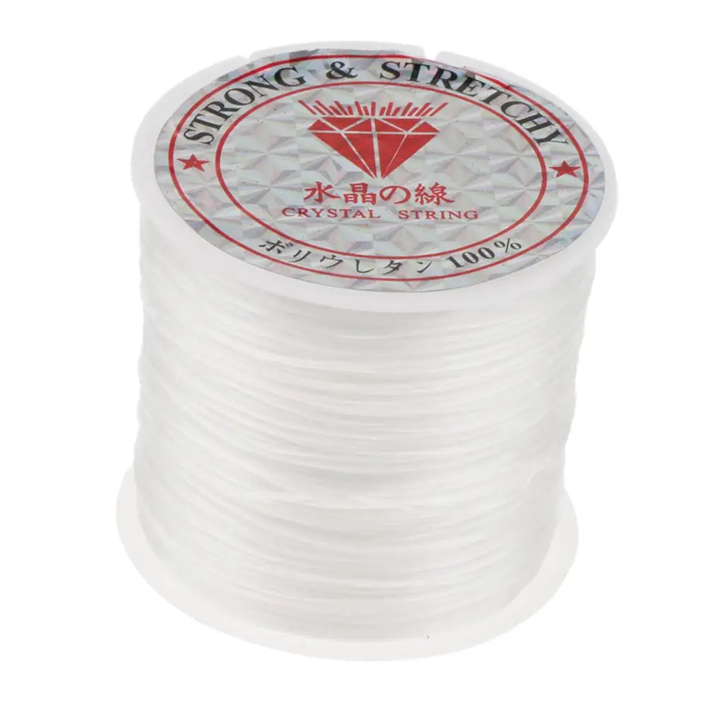 

60M Hair Weaving Sewing Decoration Thread for Wig Weft Hair Extensions White