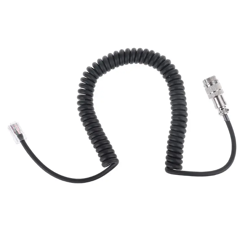 8 Pin To RJ-45 Modular Plug Mic Cable Adapter For Yaesu Microphone MD-200 MD-100 FT-450 FT-900 FT-991 Dropshipping