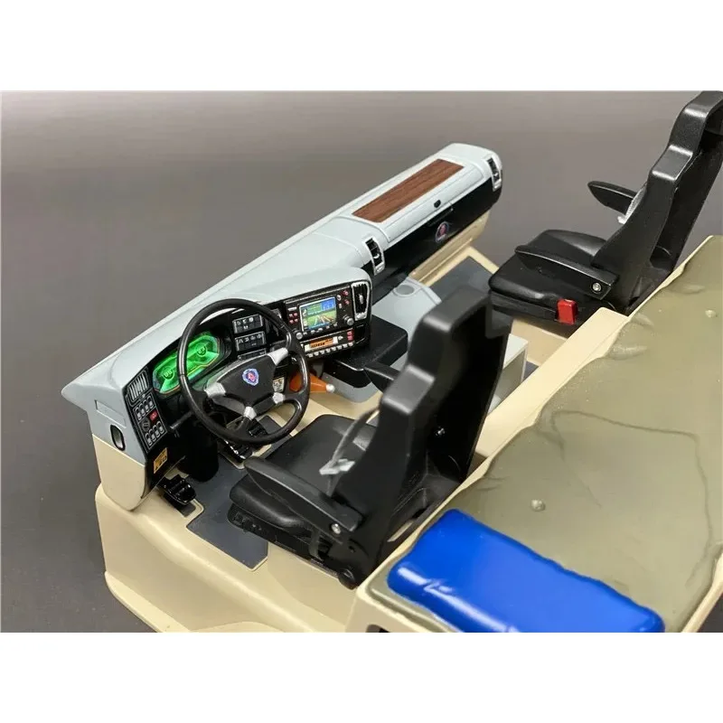 1set Simulation Center Console Interior for 1/14 Hercules RC Truck Scania R620 R470 Diy Parts