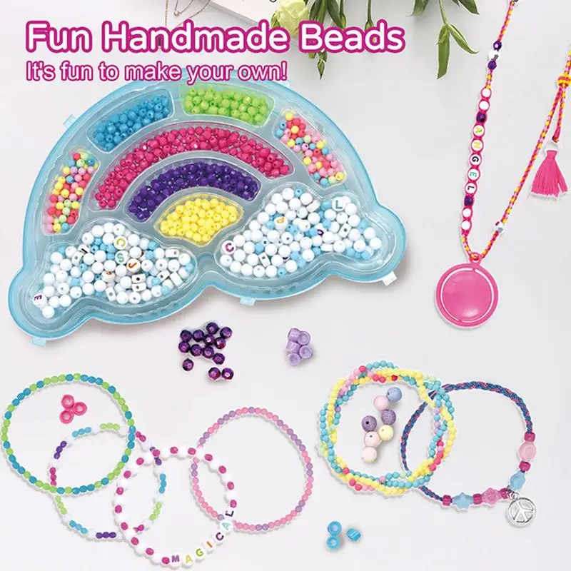 Bracelet Making Kit For Girls Fun Jewelry Making Kit Kids Crafts Toddler Arts And Crafts Girls Charm Bracelet Making Kit For