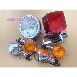 Motorycle Head Light For Lifan Dayang Suzuki Haojue GN125 GN 125 GN150 HJ125-8 125cc 150cc Front Lamp/Tail Lights Indicators