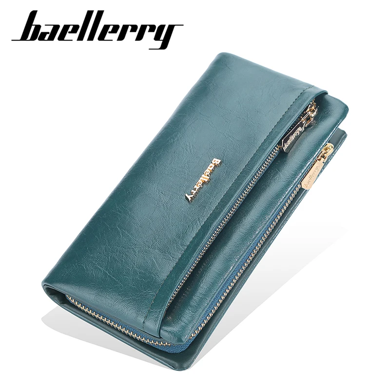 Baellerry New Women Phone Bag Wallets Large Capacity Handbag Zipper Card Holder Female Purse Coin Pocket Brand Wallet For Girls