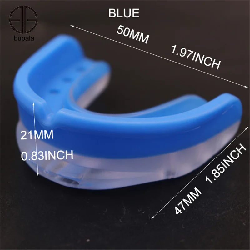 

Boxing Mouth Guard with Case, Mouthguard Slim Fit, Rugby Mouth guard , Teeth Protector,Tooth Brace, Lacrosse,Combat Gum Shield