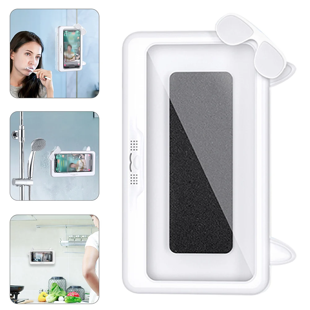 

Waterproof Phone Case For Bathroom Anti-Fog HD Touch Screen Phone Shell For All Types Phone