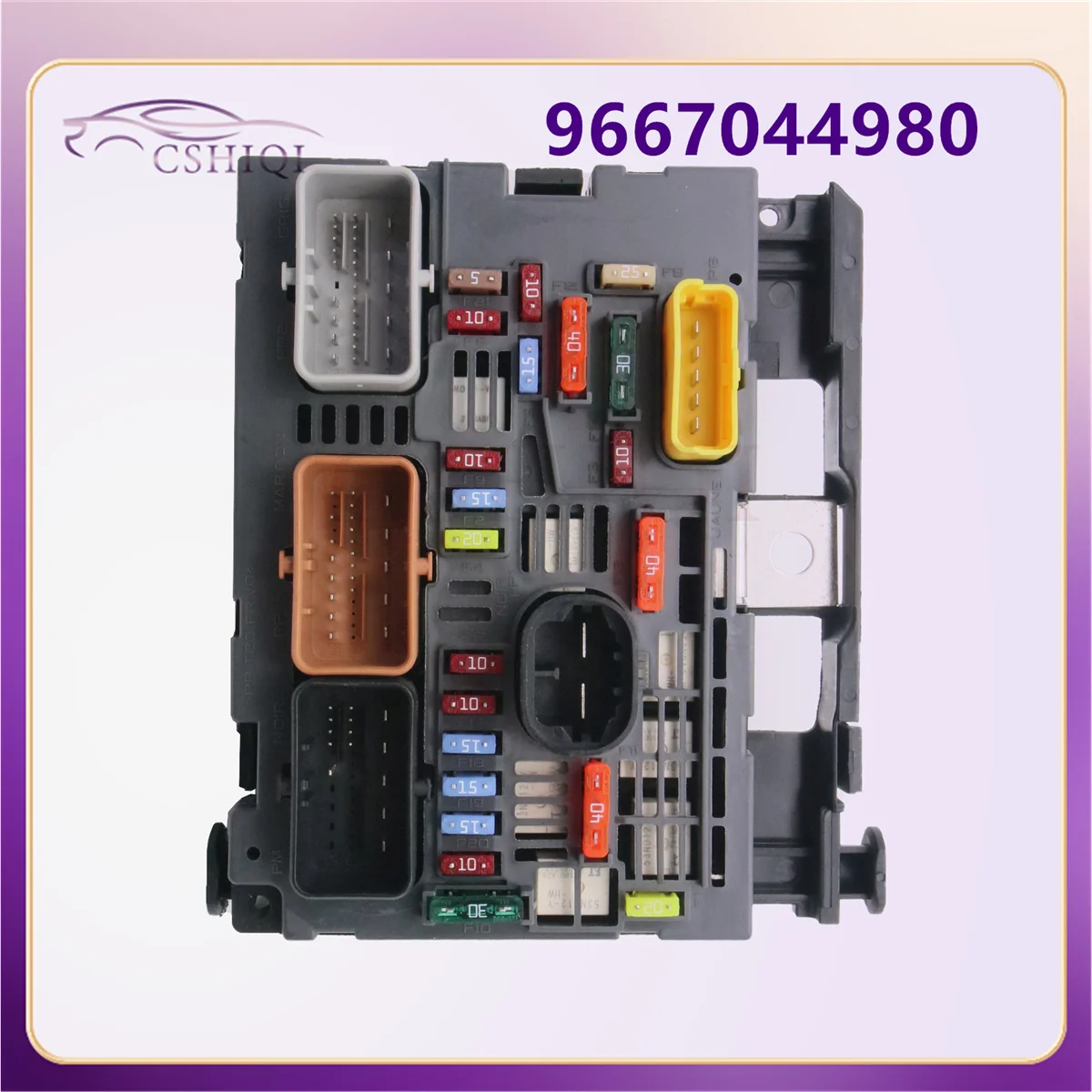 9667044980 Engine Fuse Box Assembly BSM R02 Module For Peugeot 5008 407 3008 Citroen C4 Picasso C5 C6 Auto Parts