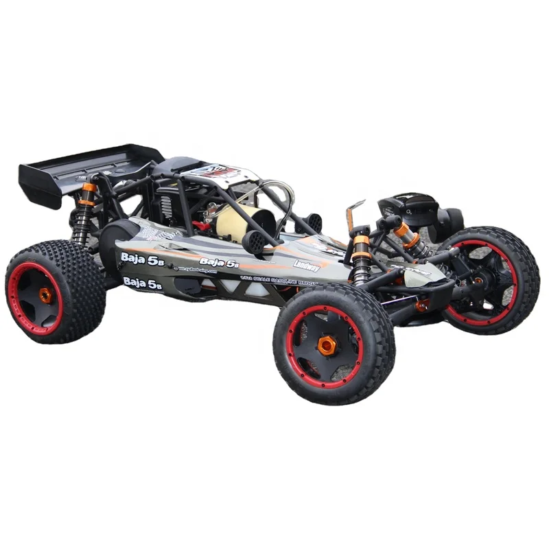 1/5 RC Baja 5B 2.4G RWD 80km/h 30.5cc Fuel RC Buggy 2-suwowy silnik RTR RC Car z benzyną