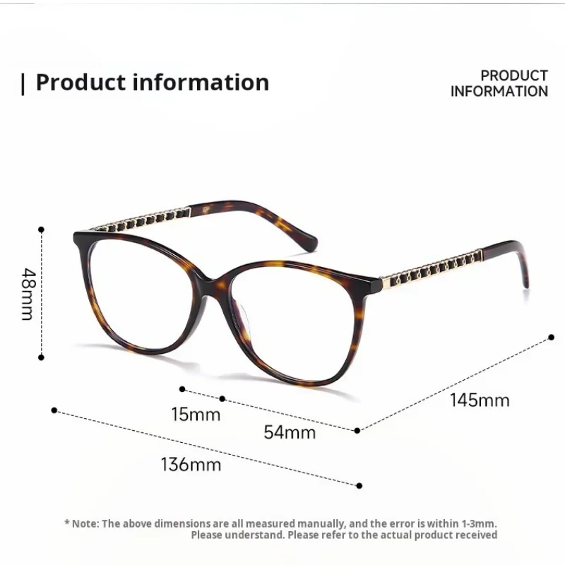 

Модные ацетатные оправы Ollymurs, высококачественные роскошные круглые очки с защитой от синего света, женские оптические очки по рецепту 2047