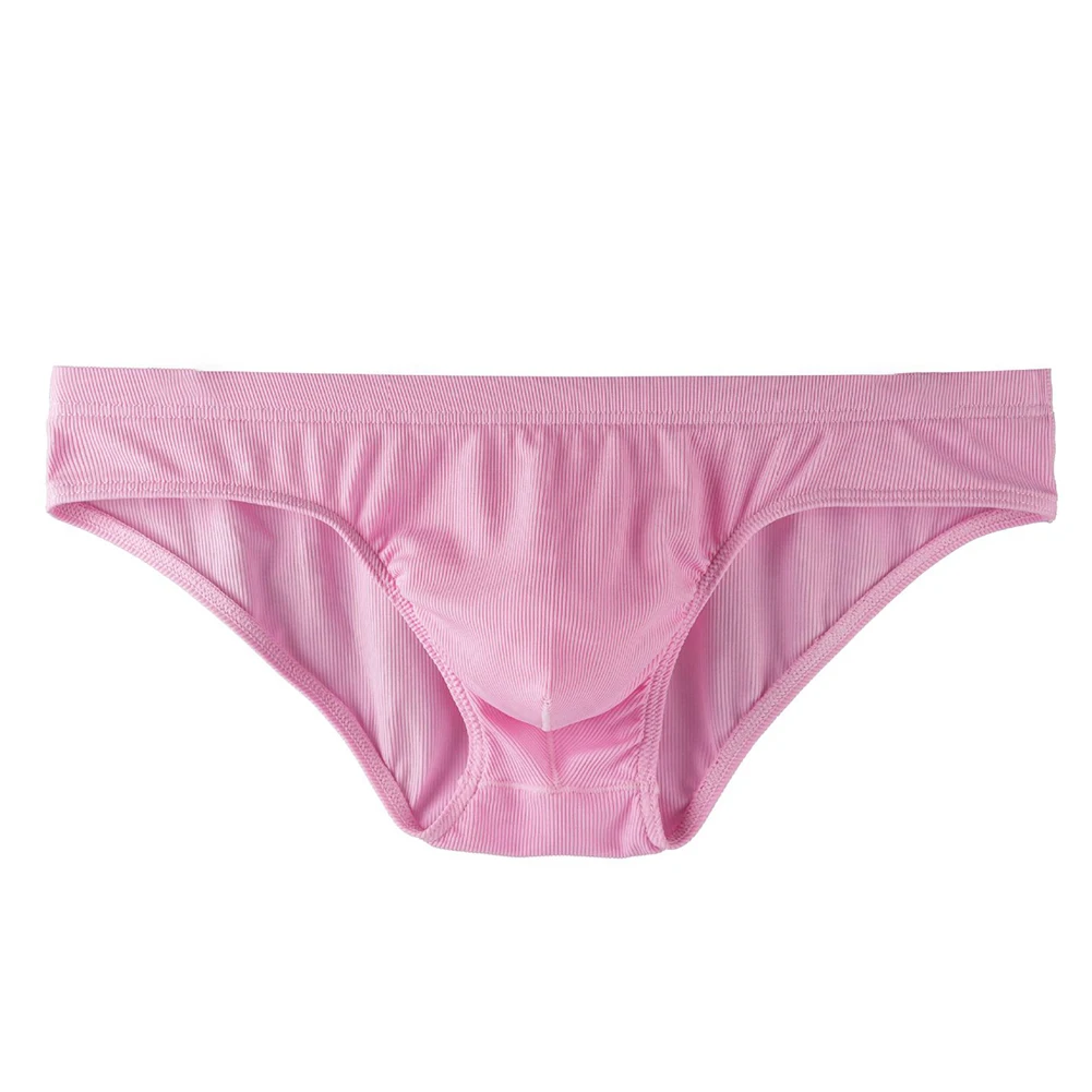Men's Sexy Thread Briefs Panties Low Waist Man Underwear Pouch Breathable Underpants Sissy Sexy Jockstrap