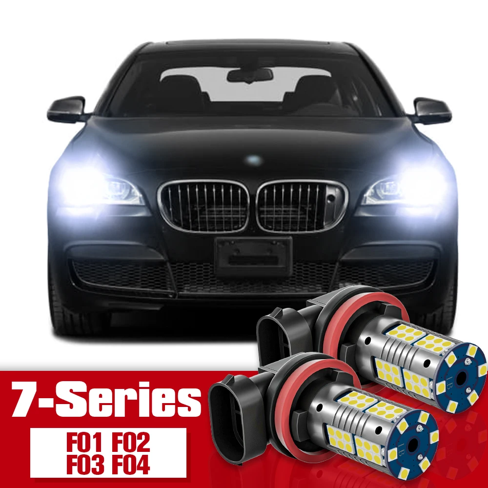 

2pcs LED Accessories Daytime Running Light DRL For BMW 7 Series F01 F02 F03 F04 2008 2009 2010 2011 2012