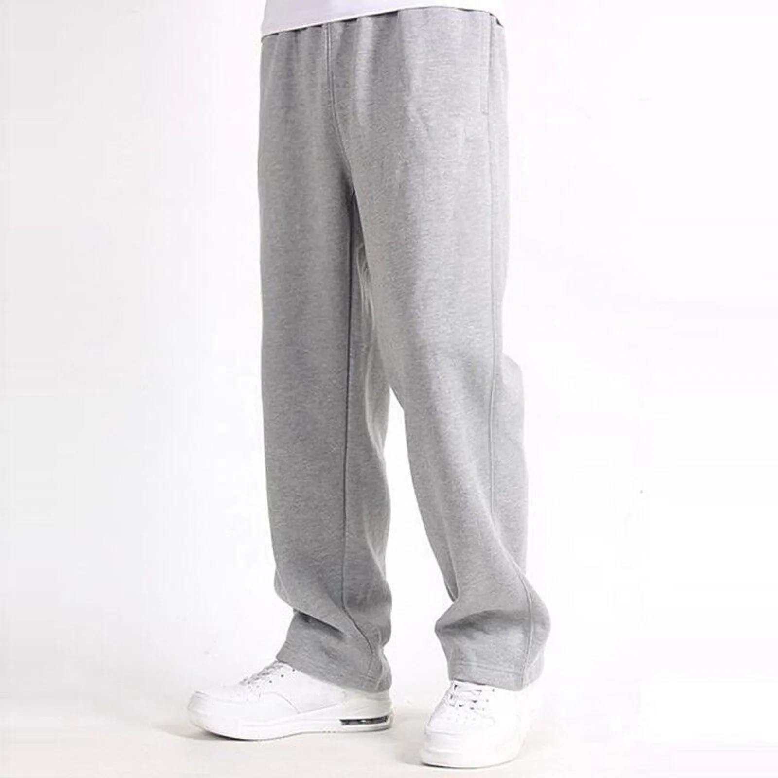 

Man Pants Gym Tracksuit Luxury Sweatpants Sportswear Baggy Workwear Summer Big-Size Straight Joggers Trousers Y2k Pantalones