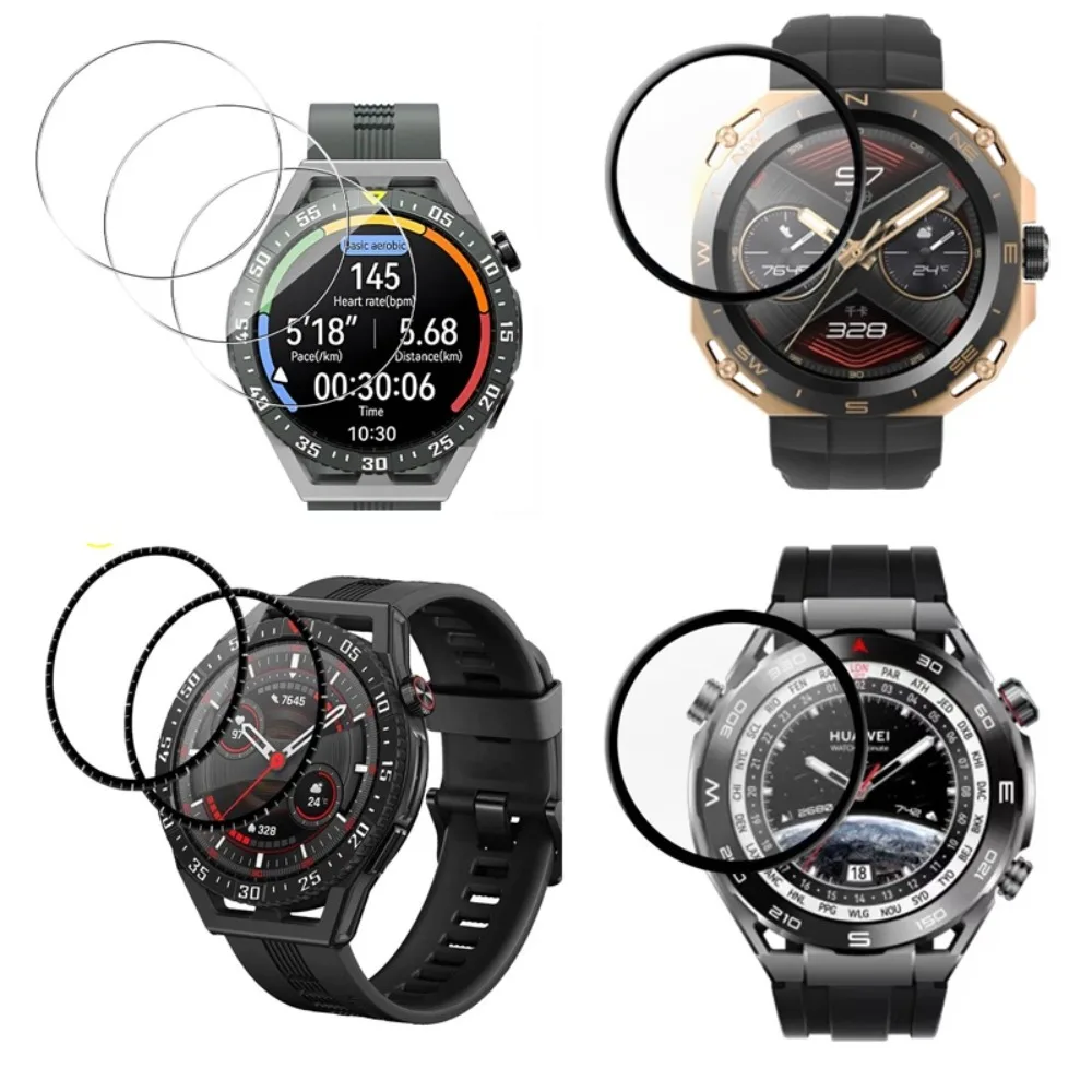 화웨이 GT3 SE 사이버 얼티밋 GT 3 SE용 강화 유리 및 PMMA 화면 보호기 긁힘 방지 커버