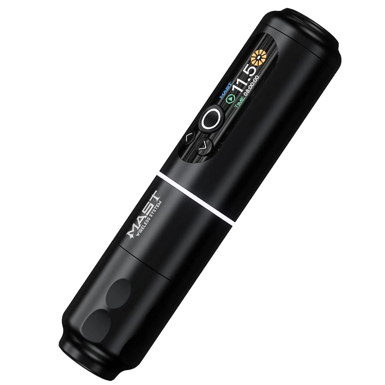 

Беспроводная машинка для татуировок с бесщеточным мотором, бесшовной рамкой, аккумулятором 2000 мАч, ходом иглы 3,5 мм - черная