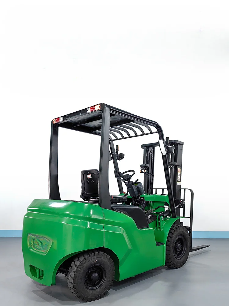 Seat-mounted new energy electric forklift hydraulic loading and unloading truck 2T3.5 tons stacker four-wheel lifting