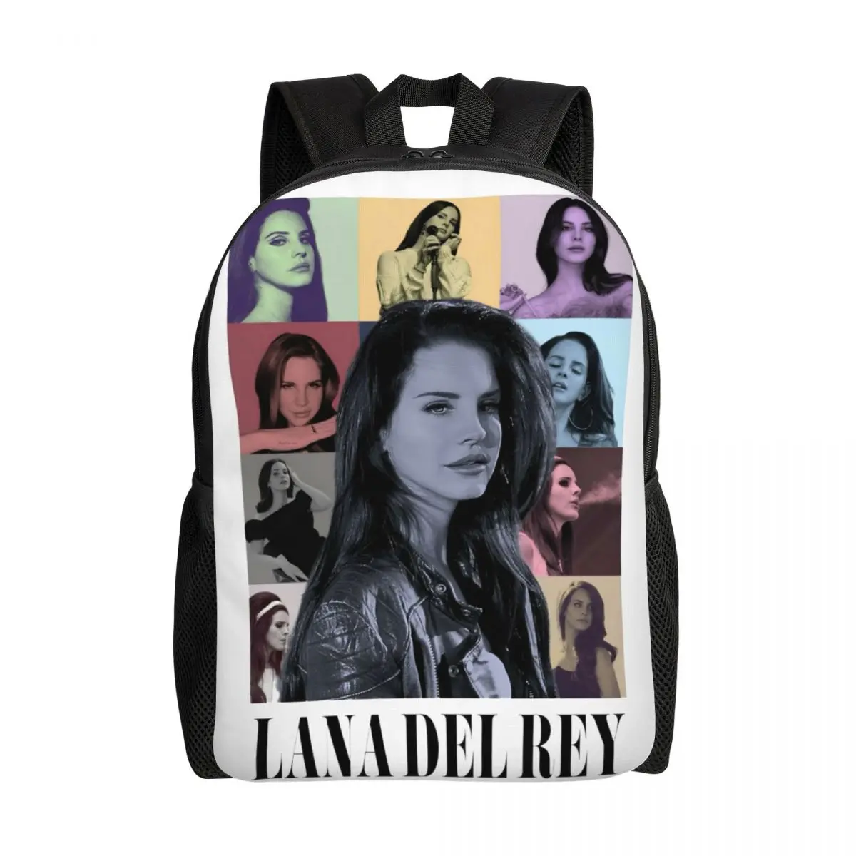 

Рюкзаки Lana Del Rey на заказ для девочек и мальчиков, классический альбом, школьные дорожные сумки для колледжа, женские и мужские сумки для книг, подходят для 15-дюймового ноутбука