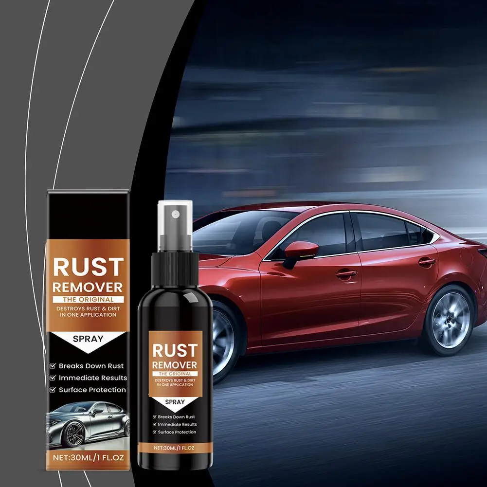 Spray do odrdzewiania samochodów Środek do usuwania rdzy do płynnego polerowania Żelazko Środek do usuwania rdzy Detergent Konserwacja samochodów Produc I2Z6
