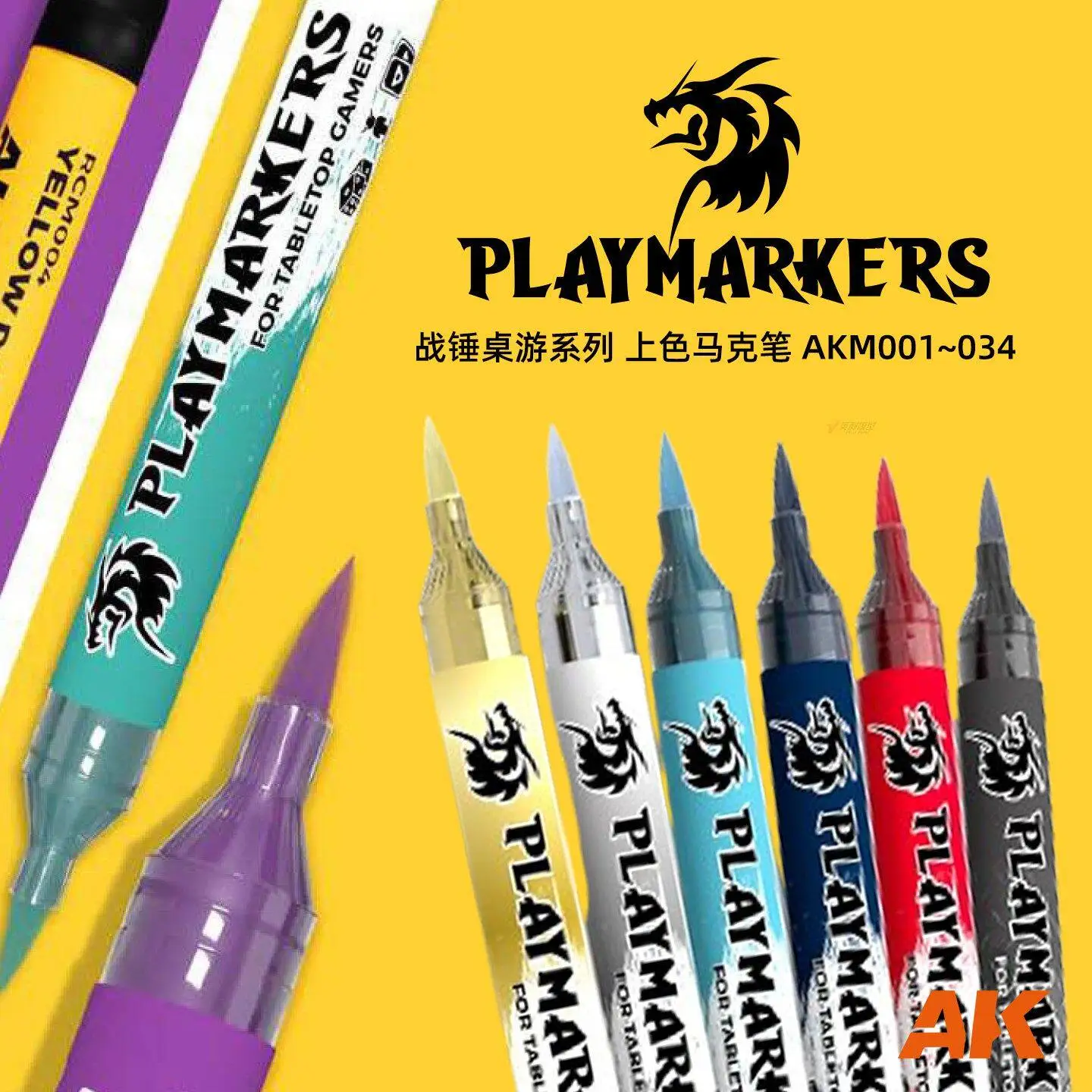 AK Marker Pen Board Game Series Coloring AKM001~034