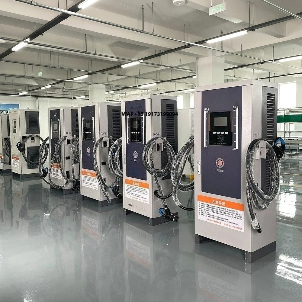 Dc Charging Pile 40KW-240KW Double Ocpp1.6 Floor-Mounted Dc Fast Charging Station for Ev Cars