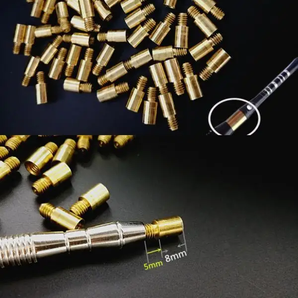 

Dart Add Accentuator Copper Weight Adjuster Threaded Dart Accessories Soft Tip Supplies for Home Use