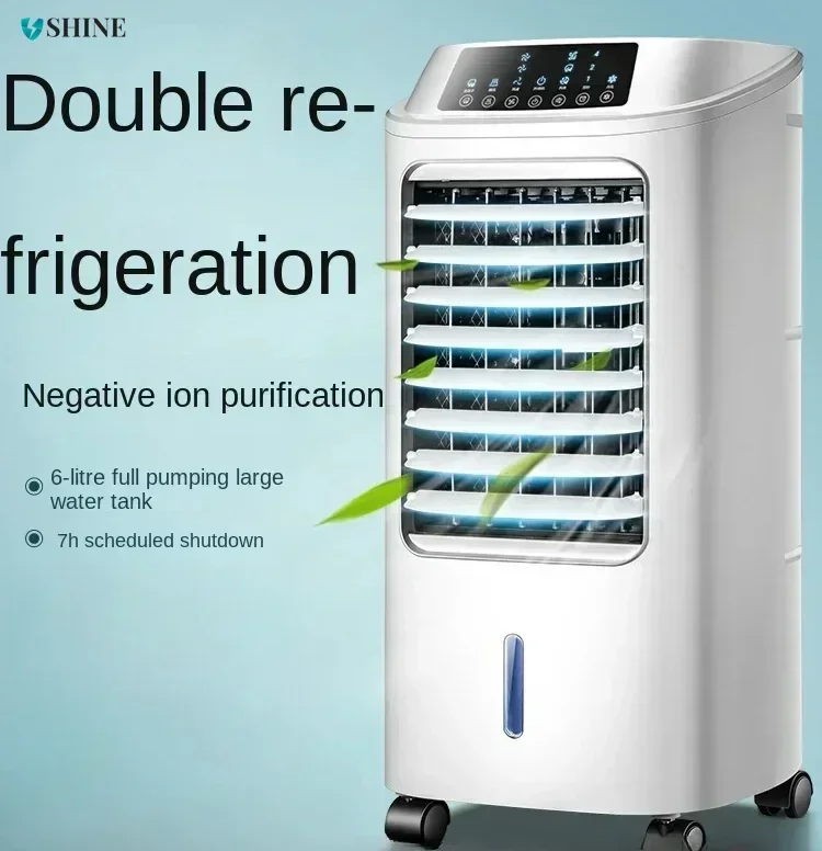 Ventilador elétrico portátil, Refrigeração único Ventilador De Refrigeração De Água, Casa Dormitório Refrigeração Artefato, Novo