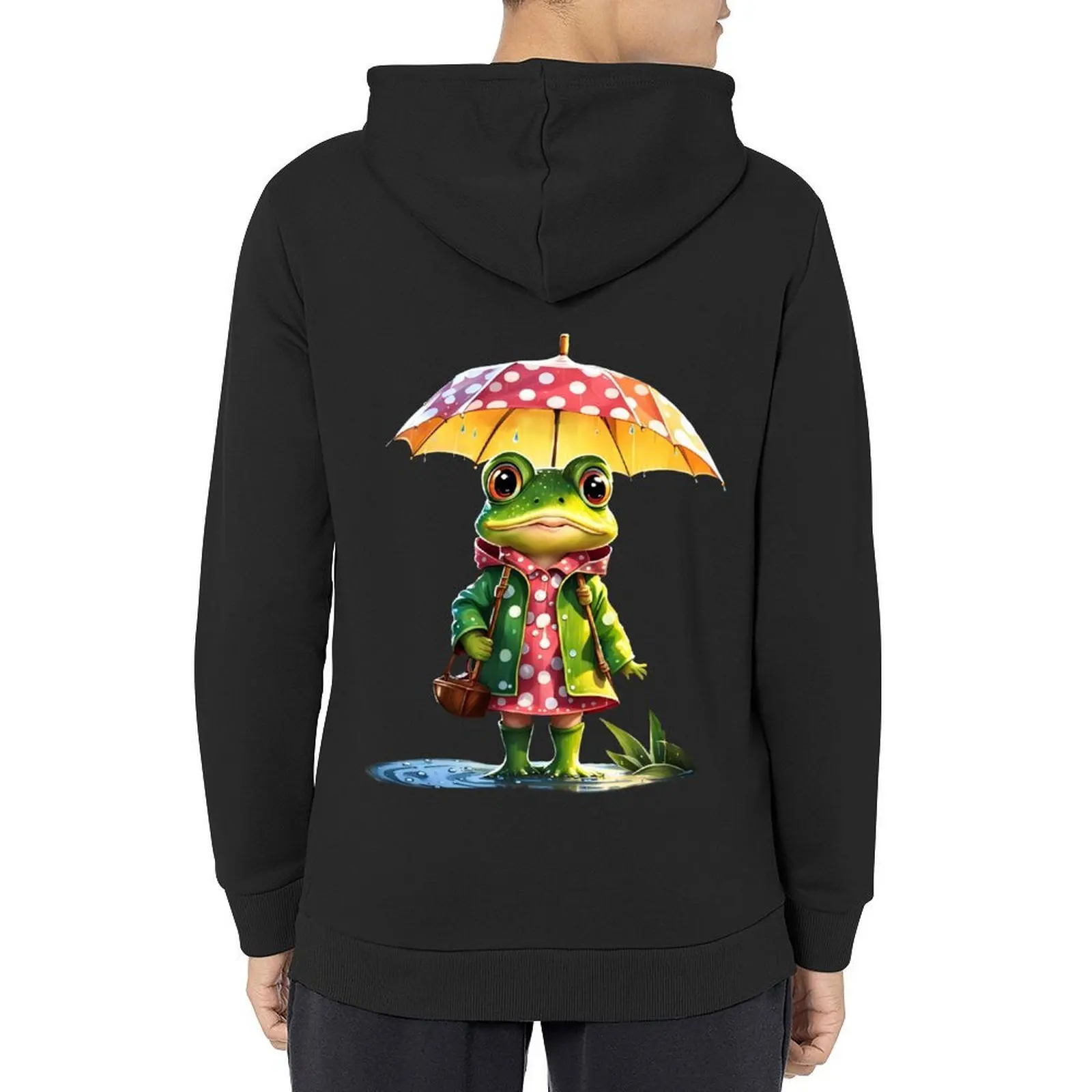 

Rainy Day Fun! Hoodie men's clothing blouse men's clothes autumn jacket men hoodie for men