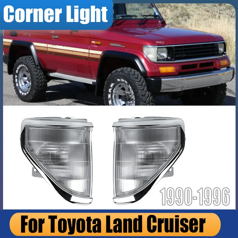 

For Toyota Land Cruiser LC70 LC78 LC79 1990-1996 Front Corner Light Car Headlight Turn Signal Indicator Corner Light Signal Lamp