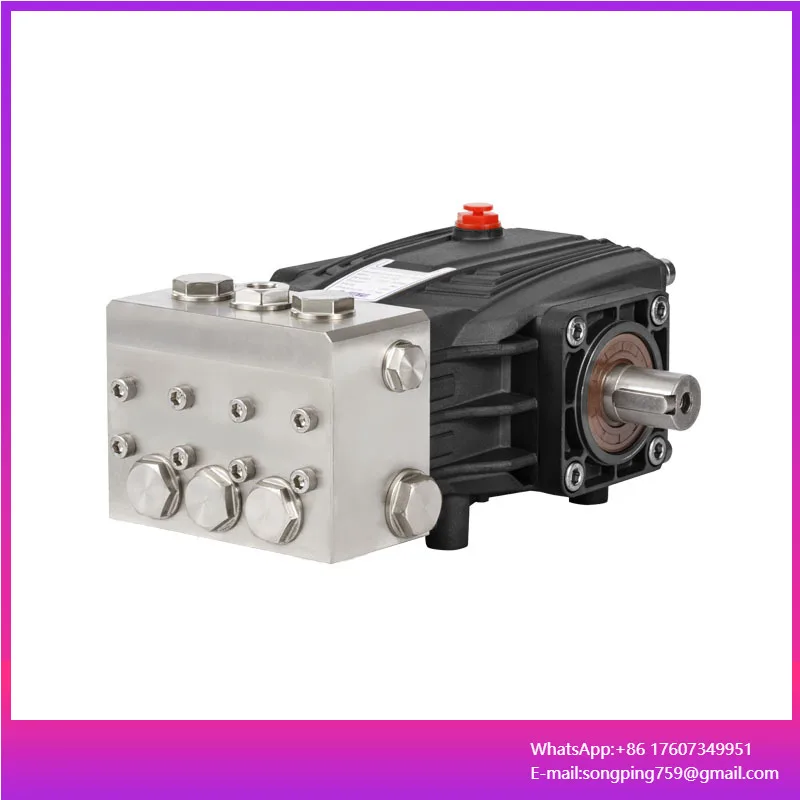 New Brilliant 2205 Stainless Steel High Pressure Piston Pump 5-15L/Min Flow Rate ISO9001 CE Certified for Seawater Cleaning