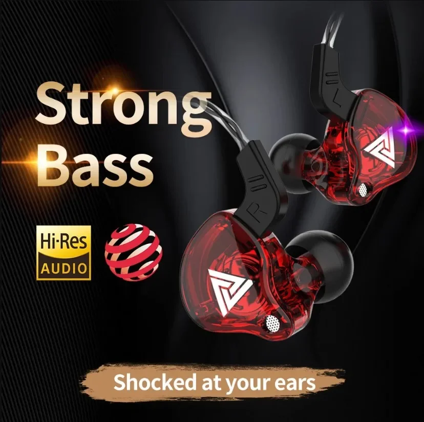 Eardeco หูฟังแบบมีสายเบสหูฟังหูฟังมีสายหูฟังสเตอริโอชุดหูฟังหูฟังสปอร์ตพร้อมไมโครโฟนหูฟังพร้อมสาย