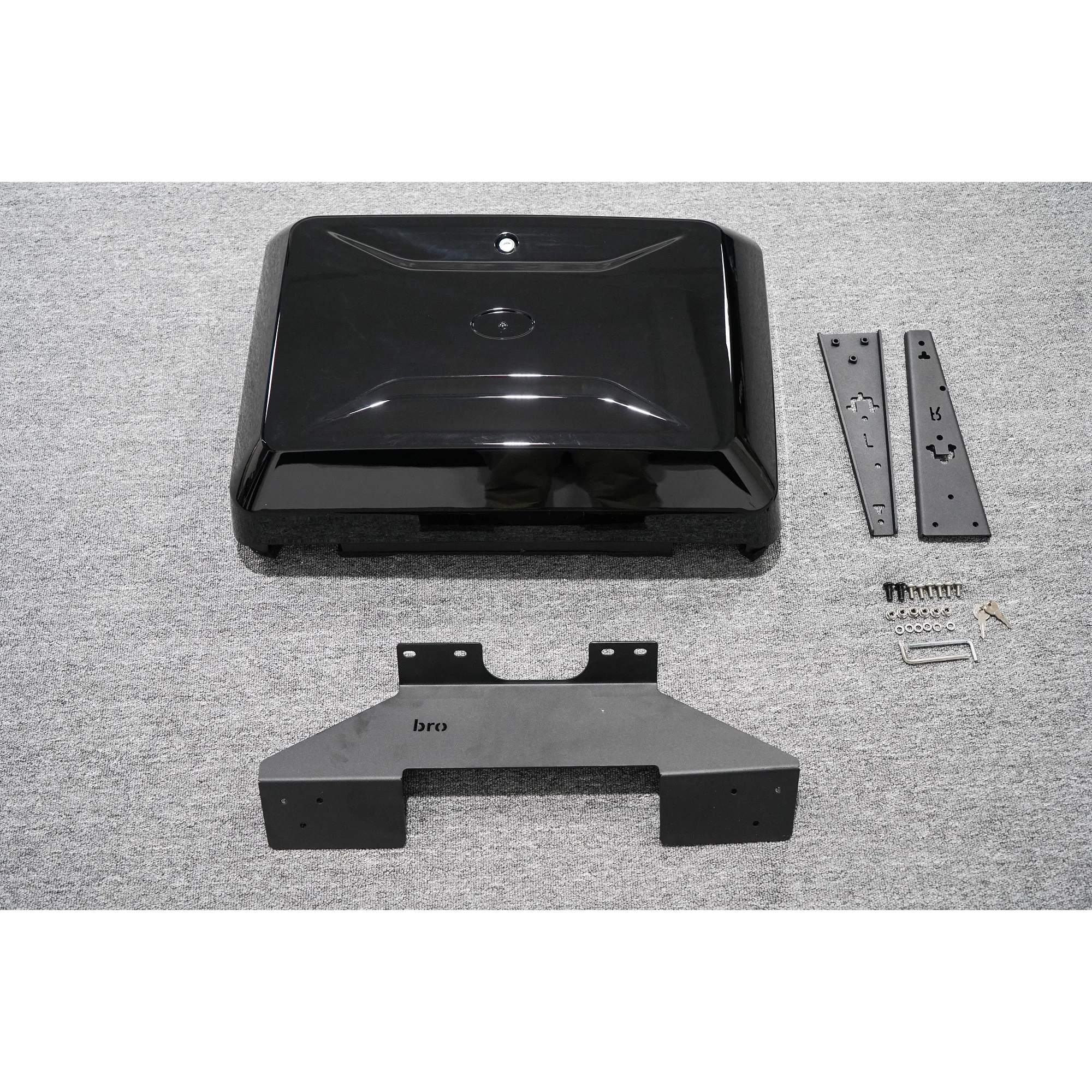 

Fits For Ford Bronco 2021-2023 4Dr 2Dr Hard Top Side Luggage Cases Side Storage Box-Install On The Longer Version Roof Rails